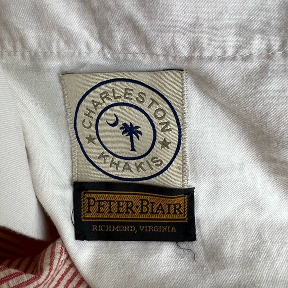 Charleston Khakis Shorts Men’s 34 R Peach Color - Picture 3 of 5